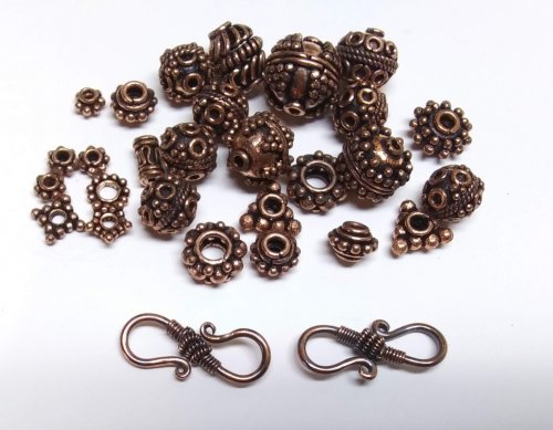 Judy Larson's Bali Style Adjustable Closures - S-hook, Findings & Components, Toggles & Clasps, Earwire & Headpin, Making Chain, Chain Making , Butane Torch, Soldering, Solder, bali style extender clasp